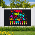 thumbnail image 5 of Colorful Happy Last Day of Kindergarten Banner Background Party Decorations Photography Props Backdrop for Kindergarten Graduation Celebrations School Events Photo Shoots Decorative Setups, 5 of 8