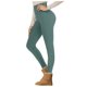 thumbnail image 1 of Leggings de mujer con forro polar y cintura alta - Pantalones de yoga cálidos para invierno, térmicos suaves, poliéster spandex, S-XXL, 1 of 3