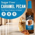 thumbnail image 2 of Syruvia Caramel Pecan Sugar Free Coffee Syrup No-Calorie Coffee Sauce for Coffee, Lattes, Shakes, Smoothies, Desserts, 25.4 Fl. Oz, 2 of 7