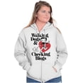 thumbnail image 5 of Betty Boop Funny Dogs and Blogs Cute Zip Hoodie Sweatshirt Women Brisco Brands M, 5 of 6
