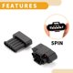 thumbnail image 5 of Conector de enchufe impermeable de 5 pines para encendido, conector de terminal de cable macho hembra impermeable para Toyota 1 juego, 5 of 6