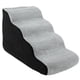 thumbnail image 2 of Escaleras para perros a la cama, escalera de esponja de 4 escalones para sofá de escalada, funda de tela de gamuza lavable para 15,7 x 28 x 18 pulgadas, rampa de escalera antideslizante para mascotas, 2 of 6