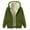 Army Green, variant on yillto Fleece Hoodie for Womens Zip up Sherpa Lined Fuzzy Warm Thick Fall Winter Sweatshirt Jackets