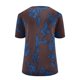 thumbnail image 5 of Camiseta de manga corta con cuello en V y estampado de moda para mujer Pompotops hkajfhjk462765, 5 of 5