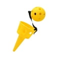 thumbnail image 2 of Tachiuwa Catching Ball Game Beach Toy Parent Child Game Toy Outdoor Toy Backyard Toys for Adults 4 6 8 10 12+Year Old yellow, 2 of 10