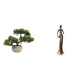 thumbnail image 1 of Colección De Bonsáis Artificiales, Plantas De La Colección Greenery, Macetas Decorativas, Figuras Africanas, Estatuas De Mujeres Tribales, Artesanías Vintage, Esculturas Decorativas,, 1 of 8