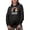 Black, variant on That's What I Do, I Pet Cats, I Read Books & I Know Things - Cat & Book Lover Quote, Black Hooded Sweatshirt or Hoodie, Medium