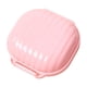 thumbnail image 2 of Mini organizador semanal resistente a la humedad Caja 7 cuadrículas – Caja portátil para viajes, recipientes individuales, plástico semitransparente, rosa azul beige, 2 of 6