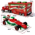 thumbnail image 3 of Disney-coches Pixar Cars 3 de juguete para niños, colección de coches de rescate, Rayo Mcqueen, tío Mack, escala 1:55, regalo, 3 of 4