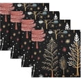 thumbnail image 5 of Coolnut Christmas Tree Cloth Napkins Set of 4,20x20 Inches Napkins Cloth Washable Reusable Soft for Dinner,Wedding,Parties,Home Dinner,Tableative Decor Gift, 5 of 7
