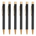 thumbnail image 1 of HLONK 6x Stylo-Bille Rétractable 1,0 mm Stylo d'Écriture Stylo à Bille Roulante Stylo de Papeterie, 1 of 20
