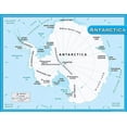 thumbnail image 2 of Teacher Created Resources Antarctica Map Chart Lessons Activities 17"x22", 2 of 2