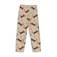 thumbnail image 5 of Xecao Leopard Print Men's Straight Lounge Pajama Pants: The Ultimate in Comfortable Sleepwear, 5 of 9