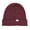 Burgundy, variant on Merino.tech Unisex Merino Wool Cuff Beanie with Socks, Forest Green