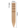 thumbnail image 5 of Pulidor de madera para bordes de cuero 3 en 1, bruñidor de madera de varios tamaños para pulir cuero, artesanía de cuero, herramienta de trabajo manual DIY (juego 3 en 1), 5 of 5