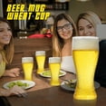 thumbnail image 1 of Host Beer Glass  Freezer Gel Chiller Double Wall Plastic Frozen Pint Glass, 1 of 5