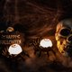 thumbnail image 4 of Lámpara de globo ocular para Halloween, lámpara LED de araña con forma de vela, decoración de escritorio para Halloween, luz de ambiente, 4 of 4