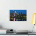 thumbnail image 6 of Philadelphia Night Skyline Canvas Artwork Breathtaking Stunning Cityscape for Home Decor Ready to Hang, 6 of 18