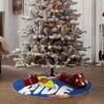 thumbnail image 4 of Bingfone Christmas Tree Skirt Mat Christmas Decoration Interior 30" -Cool Lobster Surfing, 4 of 6