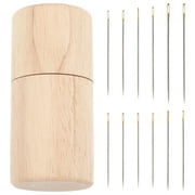 Wooden Syringe Home Accessory Multi-function Sewing Needle Holder Needles Stylin Boxes Felt