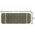 thumbnail image 2 of Camouflage Microwave Oven Cover, Continuous Jungle Marsh Camo Fashion Hiding Pattern, Water Resistant Organizer with Pockets for Kitchen, 36" x 12", Olive Green Multicolor, by Ambesonne, 2 of 4