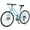 Light Blue, variant on 700C Hybrid Road Bike Shimano 7-Speed Adult Bike Steel Frame City Bicycle for Men Women, Champagne
