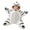 White, variant on Dakiuu Cartoon Animal Character Star Shape Baby Newborn Swaddle Sack Zipper Wearable Sleep Blanket for Infant Boys Girls Photo Prop 0‑3 Months