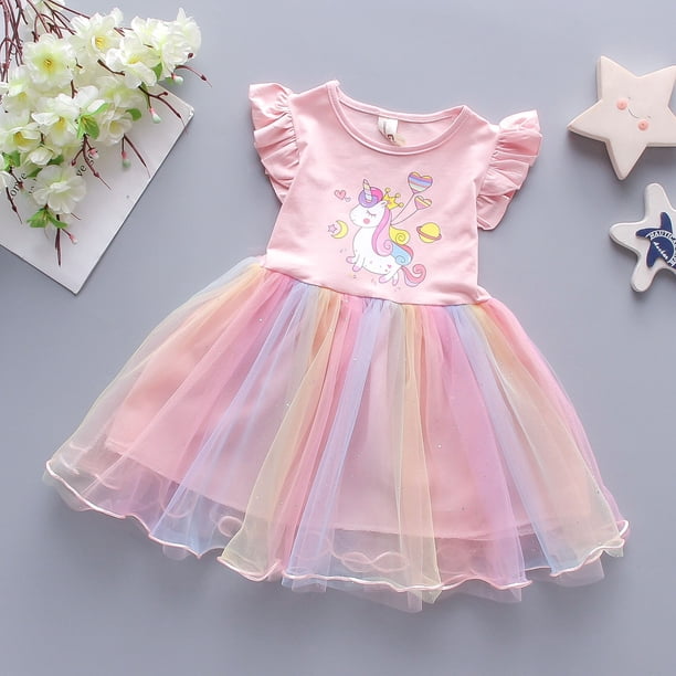 Vestido de fiesta de princesa para niñas, vestido de baile, disfraz de Anna, Elsa, Blancanieves, Cenicienta, ropa de carnaval, regalo de cumpleaños para niños de 2 a 8 años zhangmengya unisex