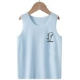 thumbnail image 5 of Generic Toddler Boys Girls Sleeveless Vest Tops Solid Color Cool Homewear Casual Tops For Children Clothes, 5 of 5