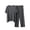 Dark Gray B, variant on Stamzod 2 Piece Pajamas for Women Set Short Sleeve Pajamas T Shirts and Pants Crewneck Pjs Set Soft Loose Sleepwear Dark Gray B XXL