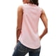 thumbnail image 2 of Top de Tirantes Holgado Sin Mangas con Cuello en V y Encaje de Pestañas, Color Rosa, Talla XL, 2 of 10