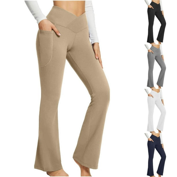 high waisted bootcut yoga pants