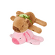 thumbnail image 1 of 2pz Capibaras Peluche Belug, Rosa Cafe, 1 of 5