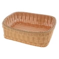 thumbnail image 2 of HUBERT Light Beige Storage Basket - 12 3/4"L x 10 1/2"L x 4"H, 2 of 5