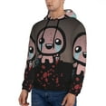 thumbnail image 3 of Lsque The Binding of Isaac Pattern Casual Men's Hoodie,Hooded Sweatshirt with Kangaroo Pocket,Pullover Hoodie-Large, 3 of 8