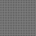 thumbnail image 1 of Ahgly Company Machine Washable Indoor Square Transitional Dark Gray Black Area Rugs, 6' Square, 1 of 7