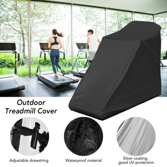 Treadmill Cover Folding Treadmill Cover Dustproof Waterproof Cover Universal Fit Sports Running Machine Perfect for Indoor or Outdoor Use