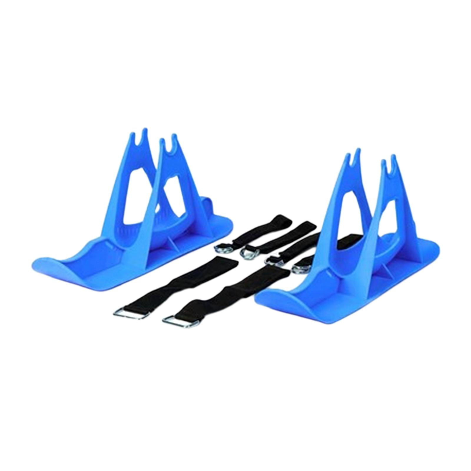 Winter Snow Sled Bike Ski Sledge Skiing Sleigh with Straps Sports Bike