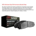 thumbnail image 2 of Dynamic Friction Company Front Brake Rotors Slotted Silver with Ultimate Duty Performance Brake Pads includes Hardware - 5412-42035, 2 of 3