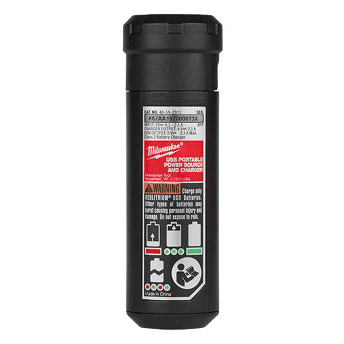 Milwaukee 48 59 2013 REDLITHIUM USB Charger Portable Power Source Kit Walmart