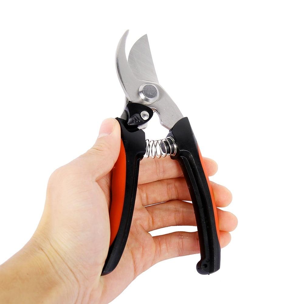 Pruning shears with safety lock, sharp bypass pruning shears, garden