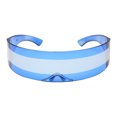 thumbnail image 1 of Party Rave Costume Around Futuristic Shades Blue, 1 of 7