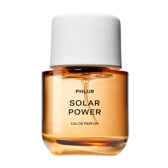 PHLUR Solar Power Eau de Parfum - Full Size Perfume for Women & Men Fragrance - Fruity Floral Perfume with Bergamot, Orange, Driftwood & Solar Musk (50mL)