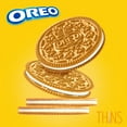 thumbnail image 4 of Pack of 3 OREO Thins Golden Sandwich Cookies Family Size, 11.78 oz (packaging may vary), 4 of 4