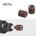thumbnail image 3 of 100 Packs Sanding Drums 3/8 Inch Mini Sanding Sleeves 240 Grit Sanding Bands for Drum Sander, 3 of 6