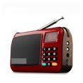 thumbnail image 2 of Portable Mini Speaker FM Radio Music Player TF Card USB For LED And Flashlight Column W405 ,Easy to Use, 2 of 5
