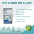 thumbnail image 6 of Tub Guard Brand White Non Slip Coating for Bathtub/Shower Safety - 2 oz. for 1 Bathtub/Shower, 6 of 9