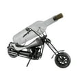 thumbnail image 2 of Grape Hangers Metal Motorcycle Wine Bottle Holder Sculpture, 2 of 3