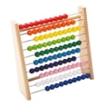 thumbnail image 1 of de madera de cálculo Juguete de aprendizaje Juegos de matemáticas educativos de arco iris Montessori Juguete de perfke niños ábaco, 1 of 9