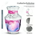 thumbnail image 2 of MUKTIVE Cherry Blossom Burial Urns For Human Ashes Adult Man, Memorial Peach Urn For Ashes For Mom, Decorative Cremation Urn, Funeral Urns For Adult, Keepsake 3 Inch, 2 of 7